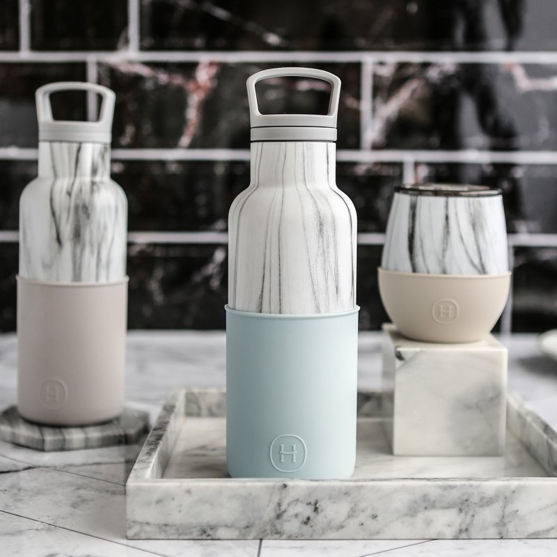 【超人气新品】积云-大理石瓶 小容量 480ml - 水瓶/水壶 - 其他金属 灰色