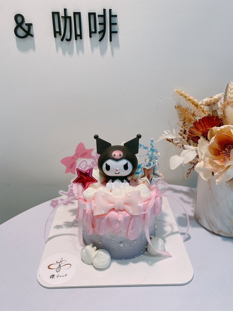酷洛米主题蛋糕 超可爱蛋糕 公仔蛋糕 粉紫色系 定制化 铄甜点 - 蛋糕/甜点 - 新鲜食材 