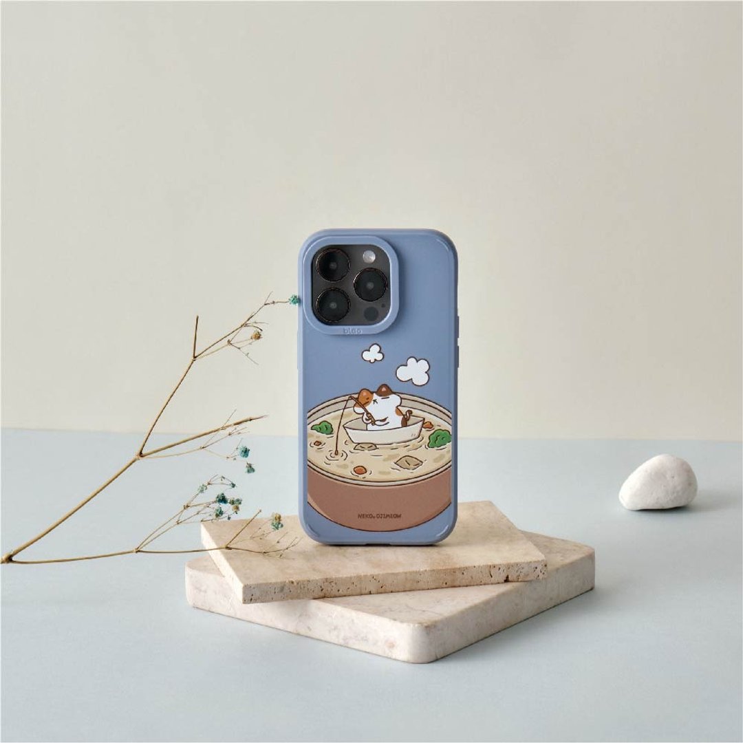 欧吉喵NEKO OJIMEOW纸船浓汤峡谷强悍MagSafe iPhone手机壳 - 手机壳/手机套 - 硅胶 多色