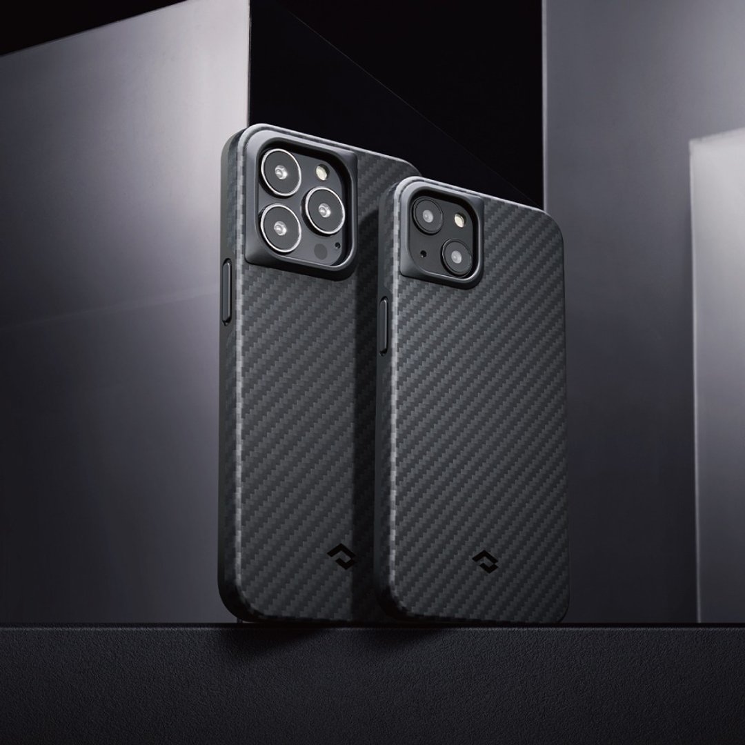 iPhone13 Pro MagEZ CasePro 航太纤维军规磁吸手机壳 - 手机壳/手机套 - 其他人造纤维 黑色