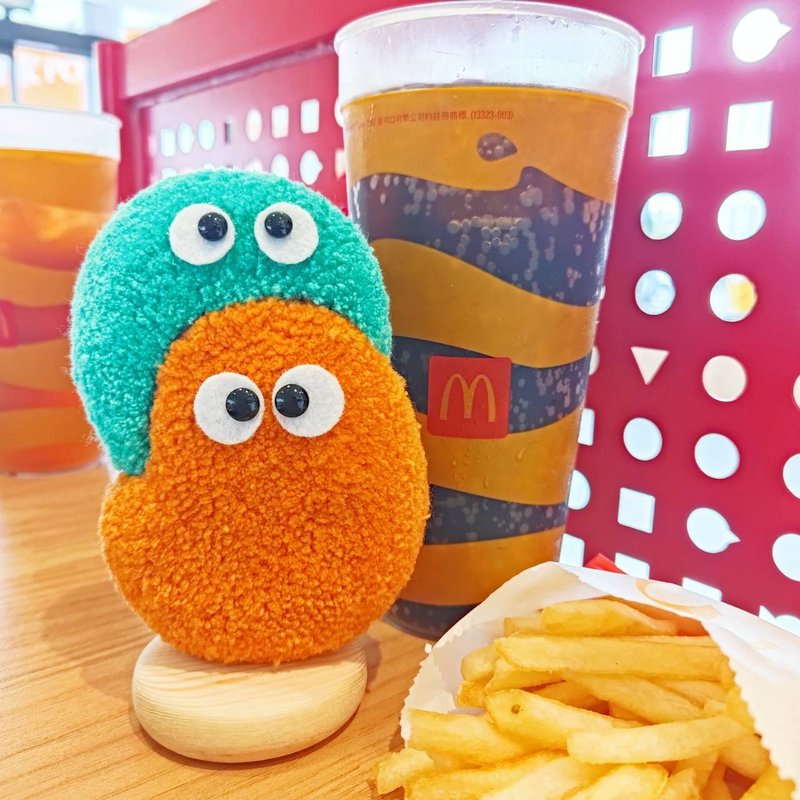 Dadada 黏TT小精灵吊饰盲盒 - 吊饰 - 羊毛 多色