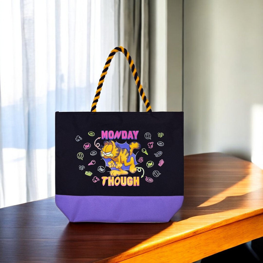 加菲猫 手提袋 GF-Tote Bag-03 - 手提包/手提袋 - 聚酯纤维 