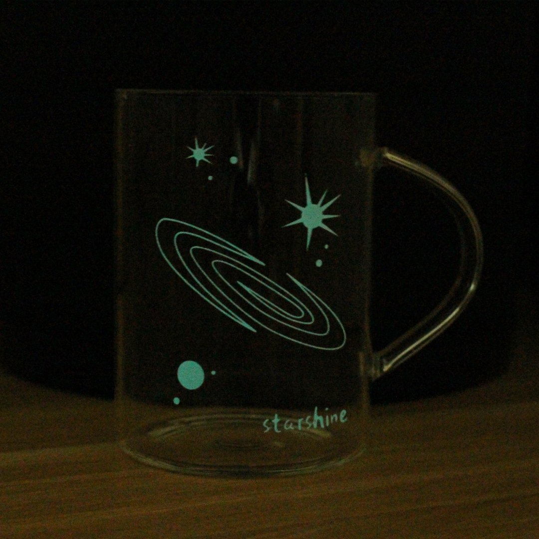 【定制】生日 个人礼物| 订制夜光星云杯 - 玻璃杯 - 玻璃 