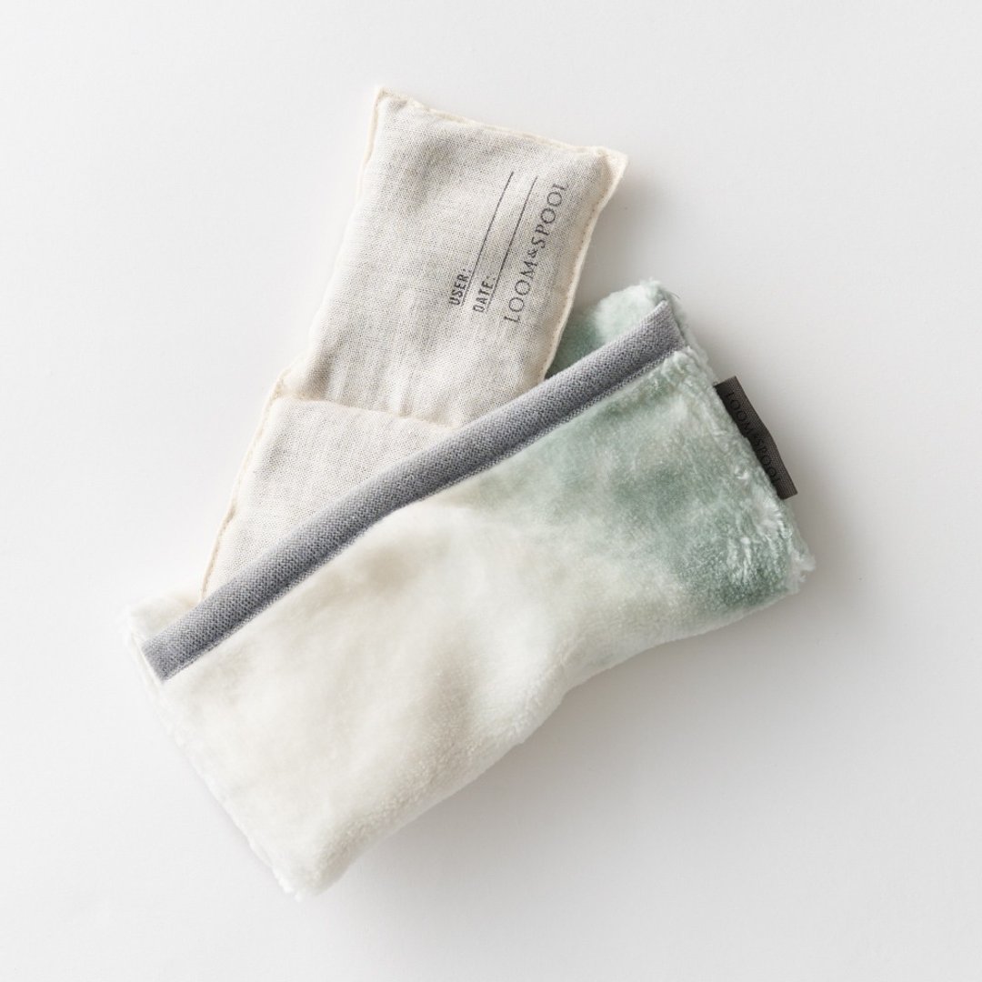 Azuki Pillow Cotton Blanket Cover Set [Flood of Light] Cotton Blanket Made with Hokkaido Azuki - 其他 - 棉 白色