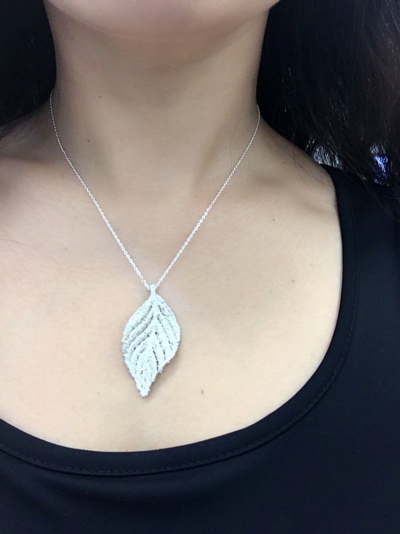 Silent Leaf 静语之叶 - 项链 - 其他金属 银色