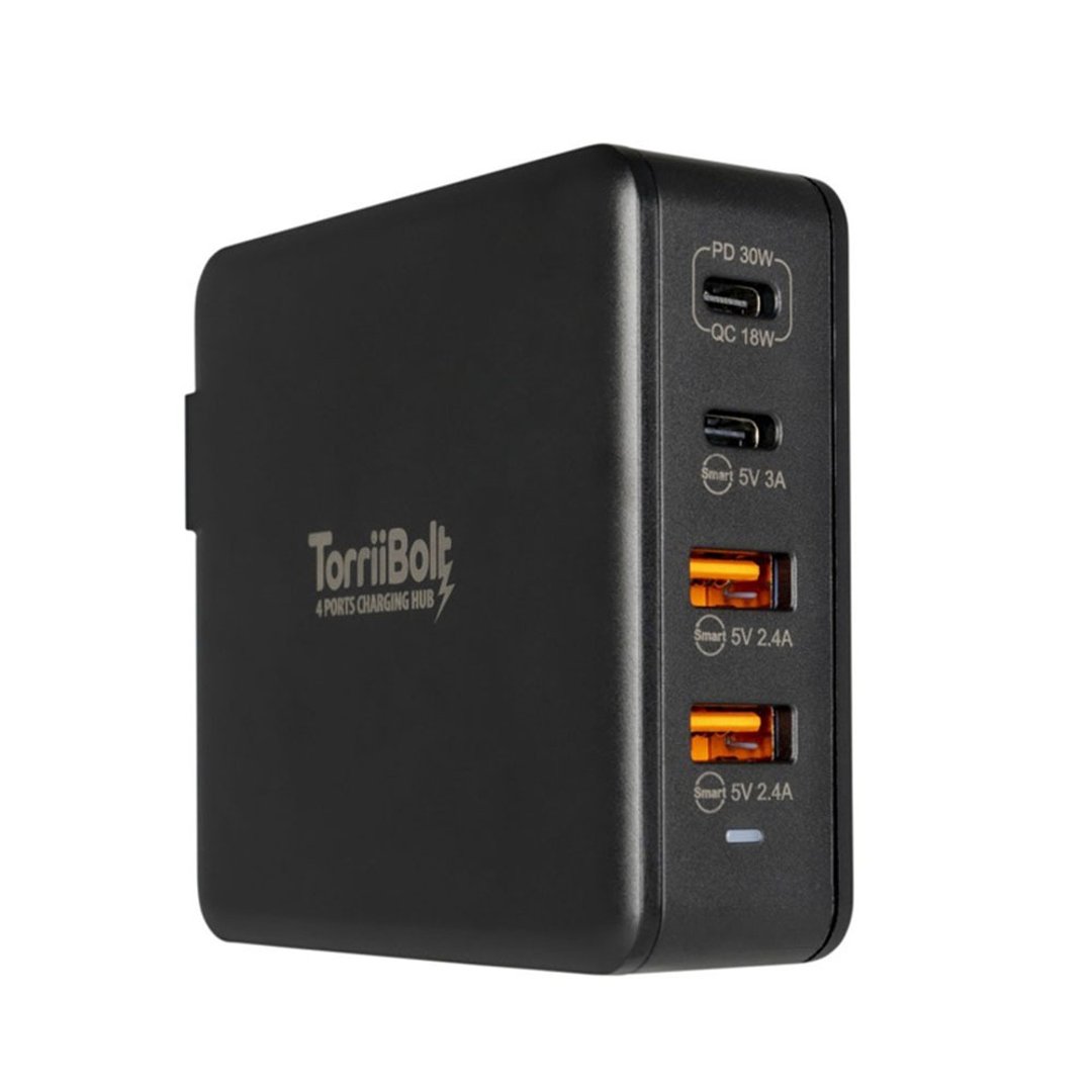 TorriiBolt 4 端口充电集线器 USB充电盒 - 其他 - 其他材质 黑色