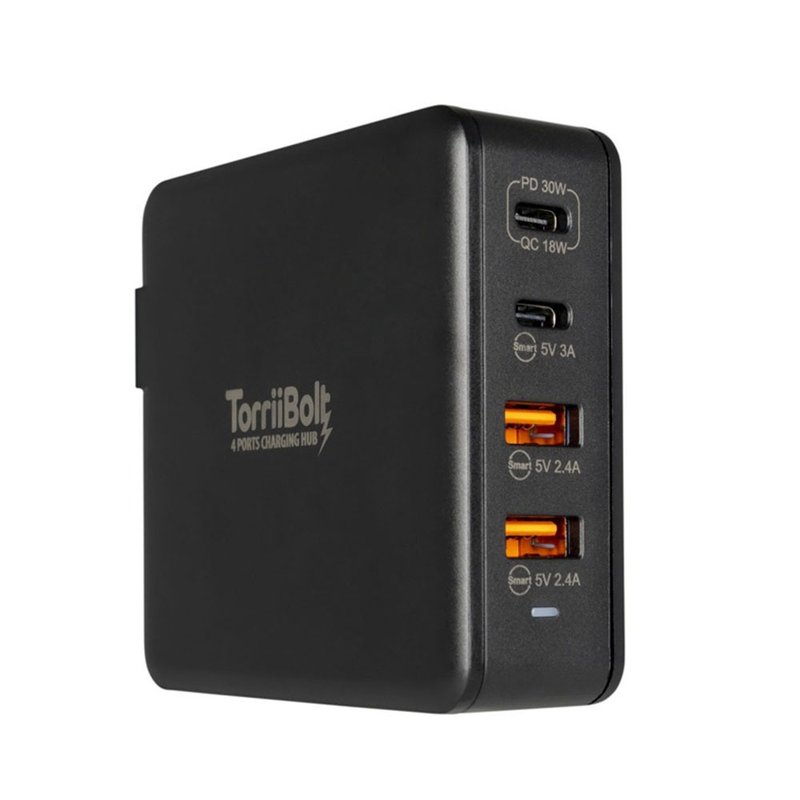 TorriiBolt 4 端口充电集线器 USB充电盒 - 其他 - 其他材质 黑色
