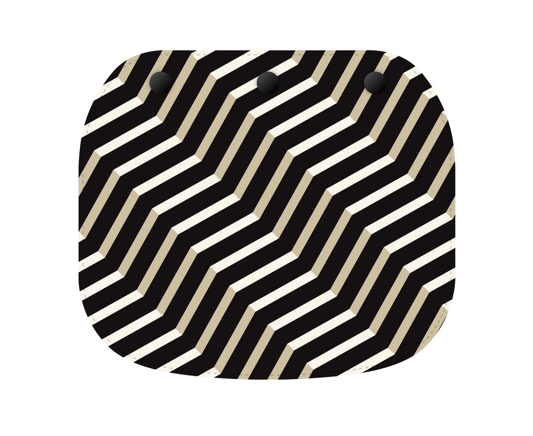 Omni Pouch 随行袋 可拆换式掀盖 - Zigzag Lines - 手提包/手提袋 - 其他材质 