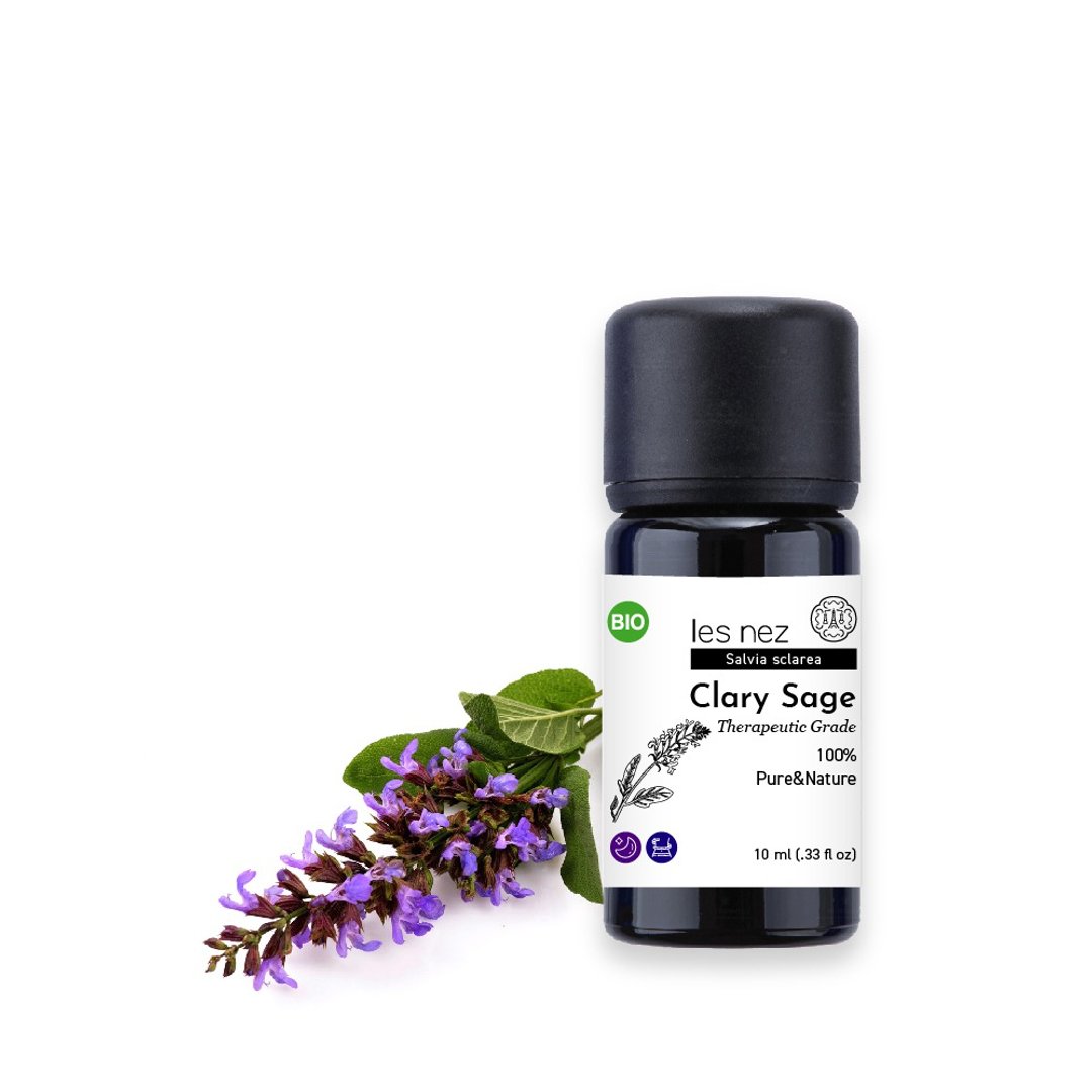 【Les nez 香鼻子】天然单方快乐鼠尾草纯精油 10ML - 香薰/精油/线香 - 精油 黑色