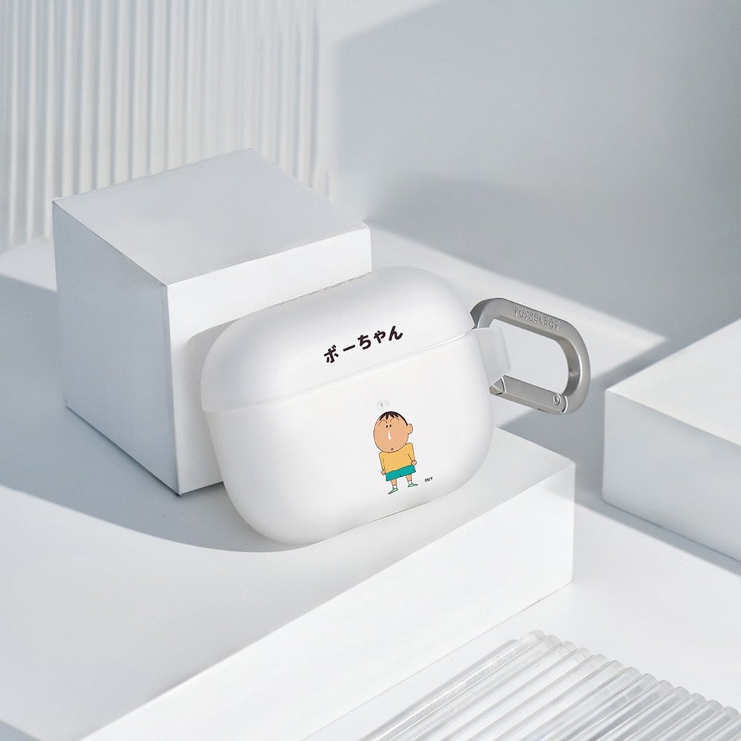 蜡笔小新阿呆强悍防摔AirPods保护套 - 耳机收纳 - 塑料 多色