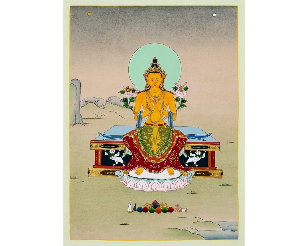 壁画 弥勒佛唐卡画作 - 墙贴/壁贴 - 其他材质 多色