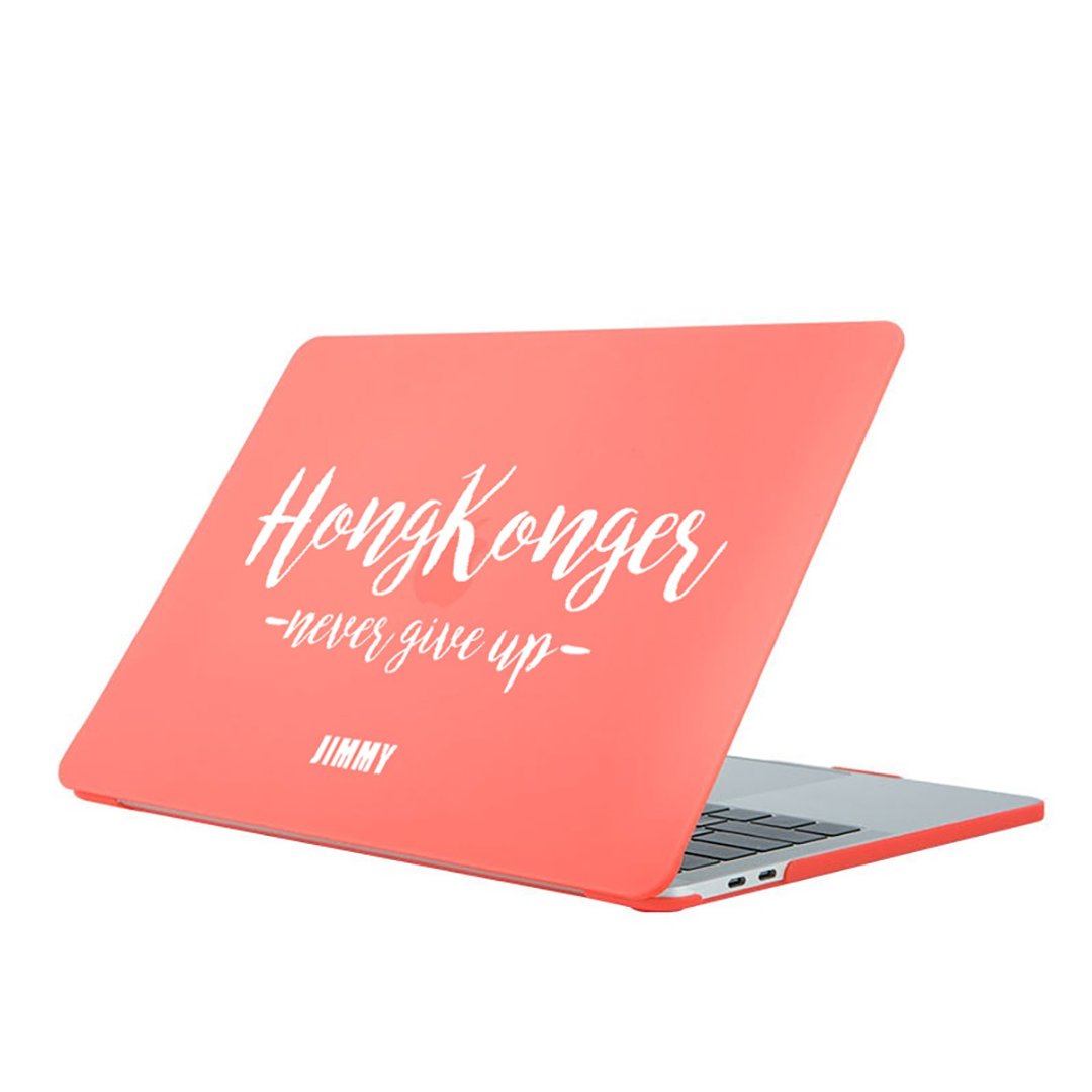 【定制化】【HongKonger(自订名字)】Macbook Case订制 - 平板/电脑保护壳 - 塑料 灰色