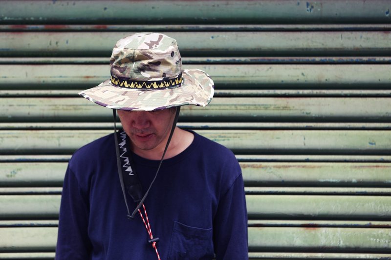 Silver Valley 经典山谷LOGO阔边帽-迷彩 - 帽子 - 棉．麻 绿色