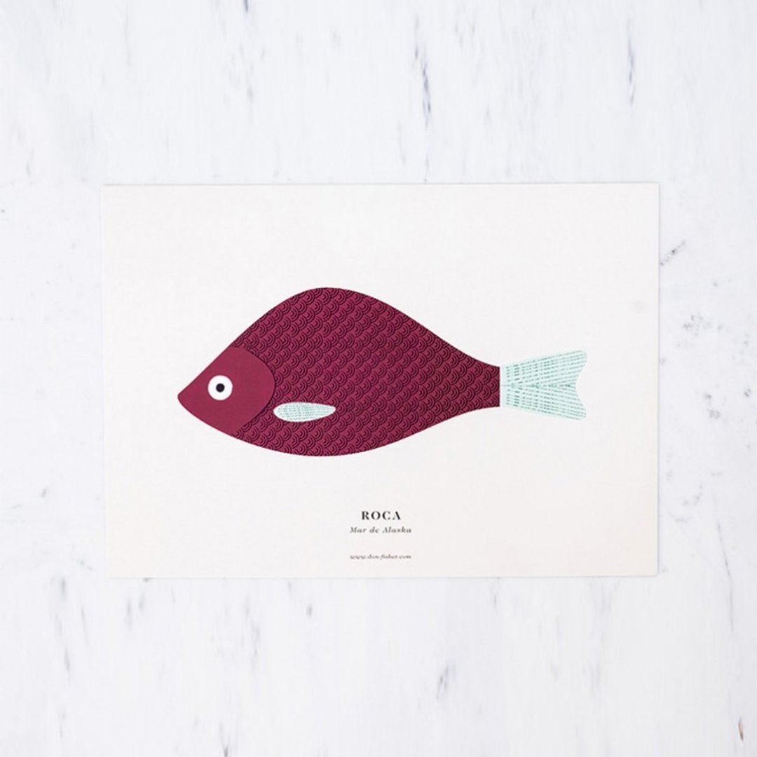 ROCA 设计海报 | Don Fisher - 海报/装饰画/版画 - 纸 多色