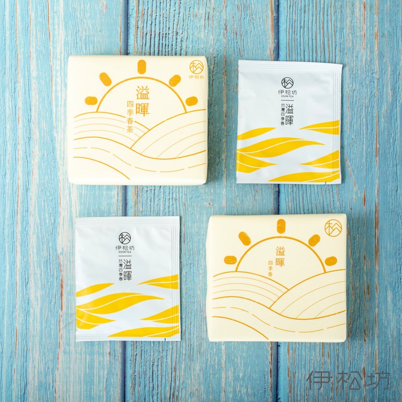 四季春乌龙茶包４入【溢晖】 - 茶 - 新鲜食材 黄色