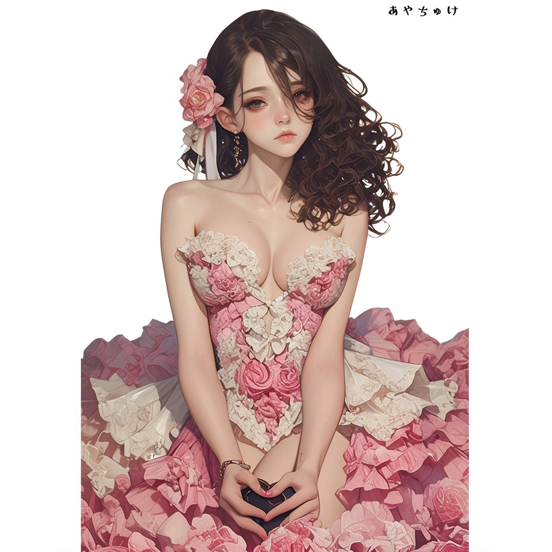 【12月新品6】07-111-0181 人物贴纸 性感情人节女孩 - 贴纸 - 纸 