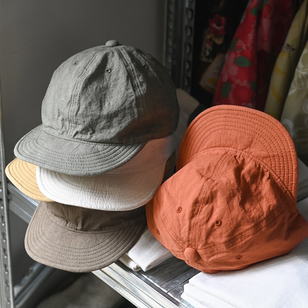 HIGHER Cotton Linen Cap  日本棉麻短檐帽 / 日本制、工装帽 - 帽子 - 棉．麻 多色