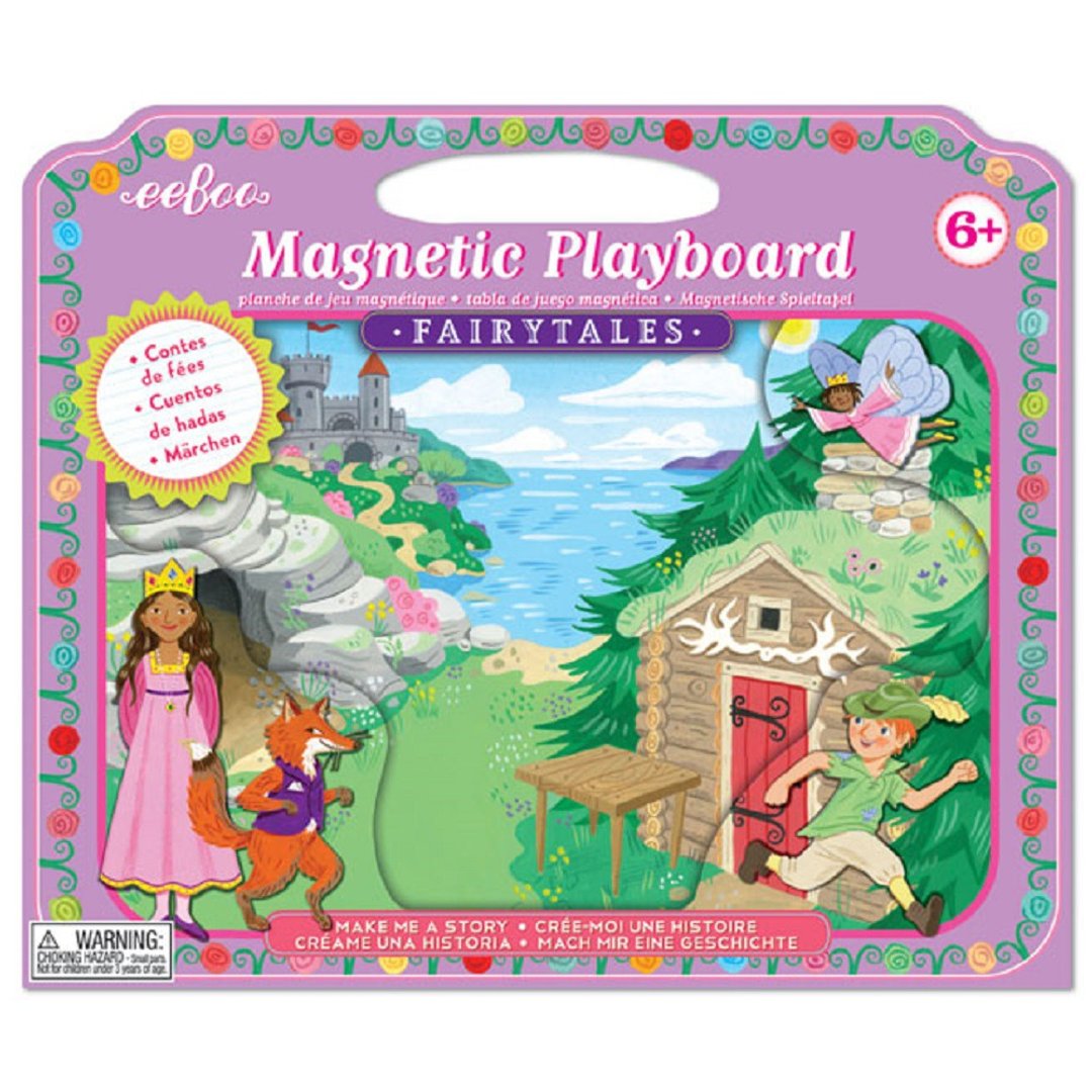 Magnetic Board 磁铁游戏板 - Fairytales 童话故事 - 拼图 - 纸 紫色