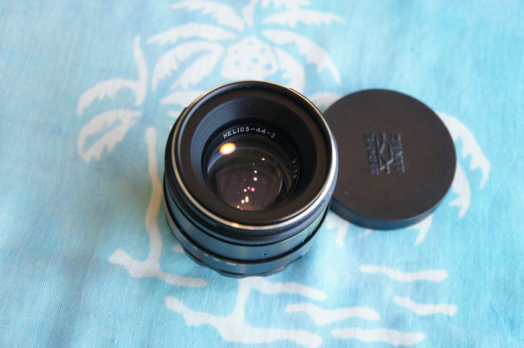 Helios 44-2 58mm F/2 镜头适用于 M42 Zenit Pentax Practica * - 相机 - 其他材质 