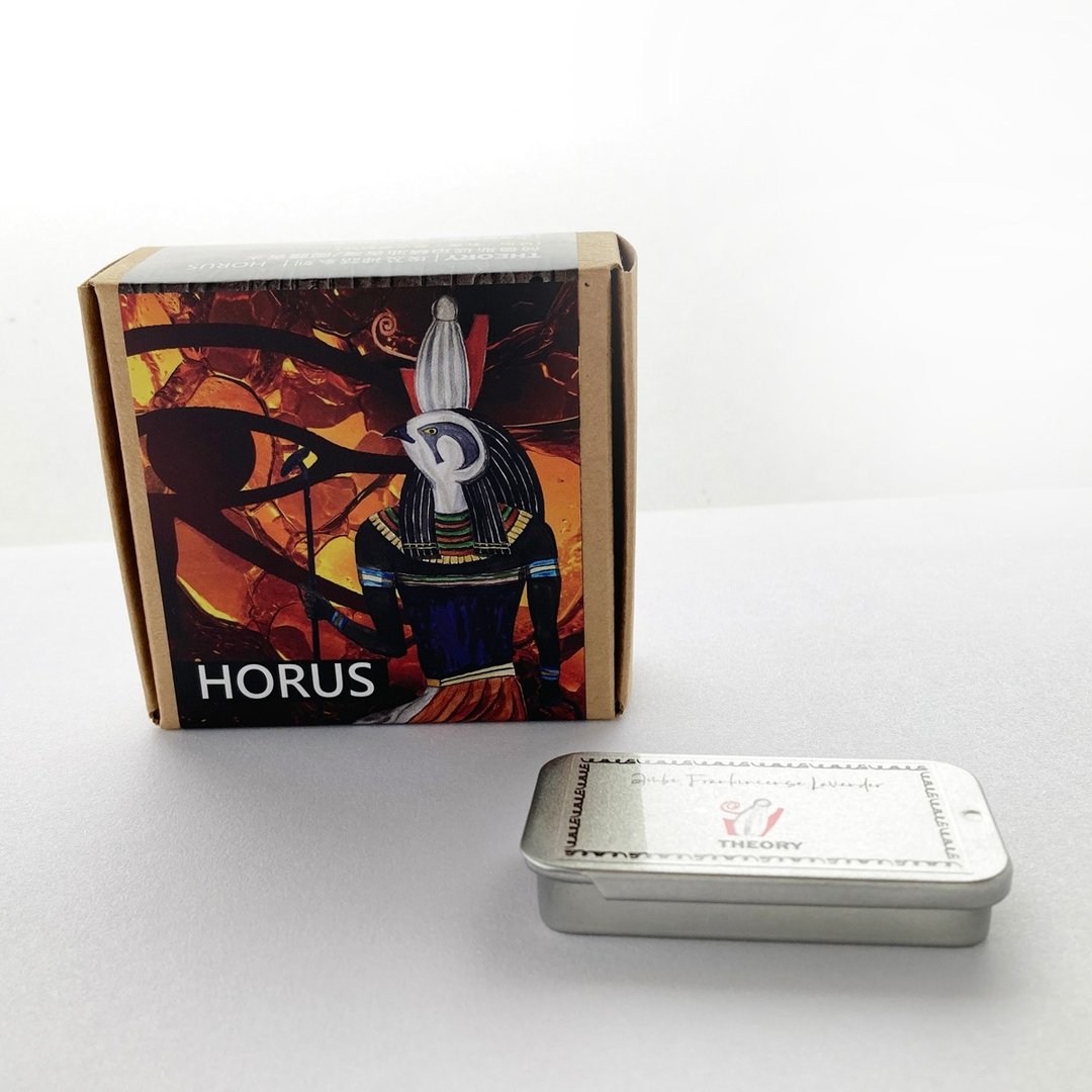 埃及系列│HORUS荷鲁斯精油香膏。琥珀+乳香+薰衣草精油 - 香水/香膏 - 精油 黄色