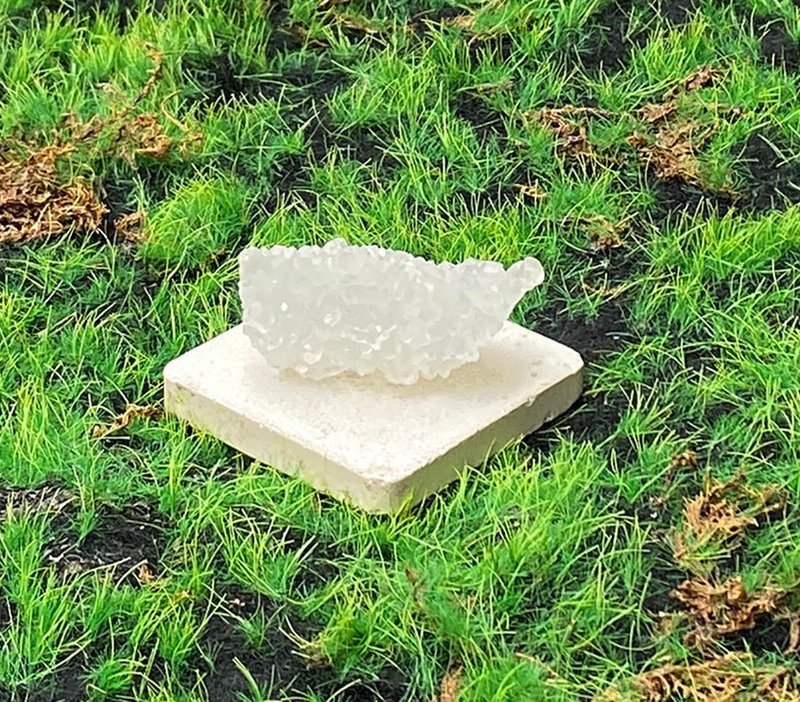 能量摆饰-天然纯净白色可爱鱼眼石原矿 疗愈 开运 快速出货 - 摆饰 - 水晶 白色