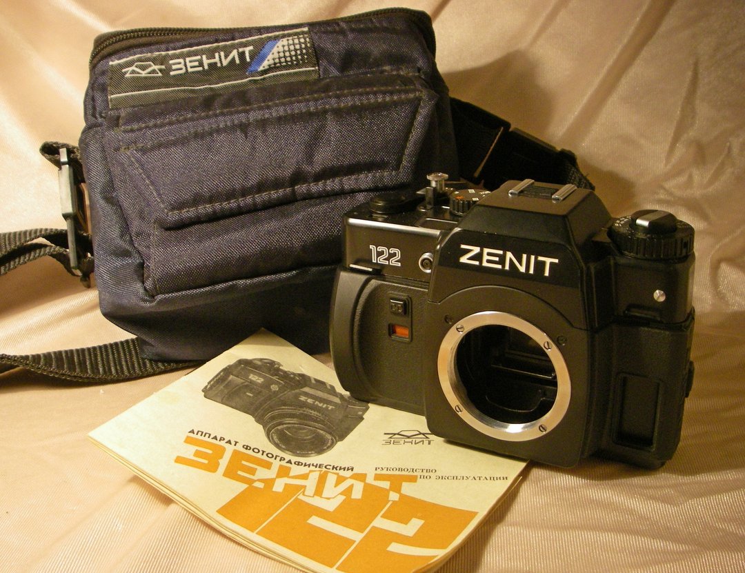 KMZ ZENIT-122 35 毫米胶片单反相机机身带宾得 M42 镜头卡口俄罗 - 相机 - 其他材质 