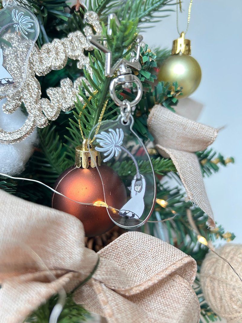 浦公英女孩 - 吊饰 - 塑料 