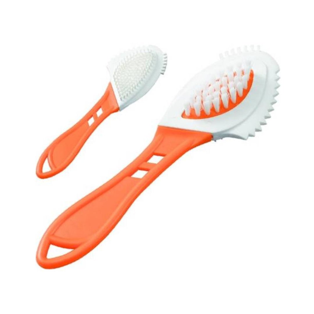 多功能橡胶刷 Quattro Combi Brush 德国制 - 鞋垫/周边 - 橡胶 橘色