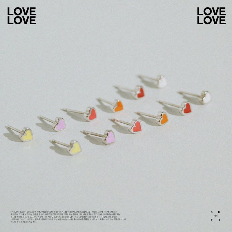 Ctrlshift - Mama silver ring - 耳环/耳夹 - 纯银 银色