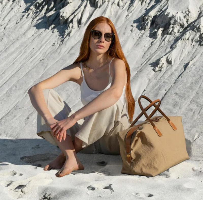 Roberta Pieri BAULETTO JOURNEY 48 LINYLEN 旅行袋 附背带 - 行李箱/行李箱保护套 - 其他材质 