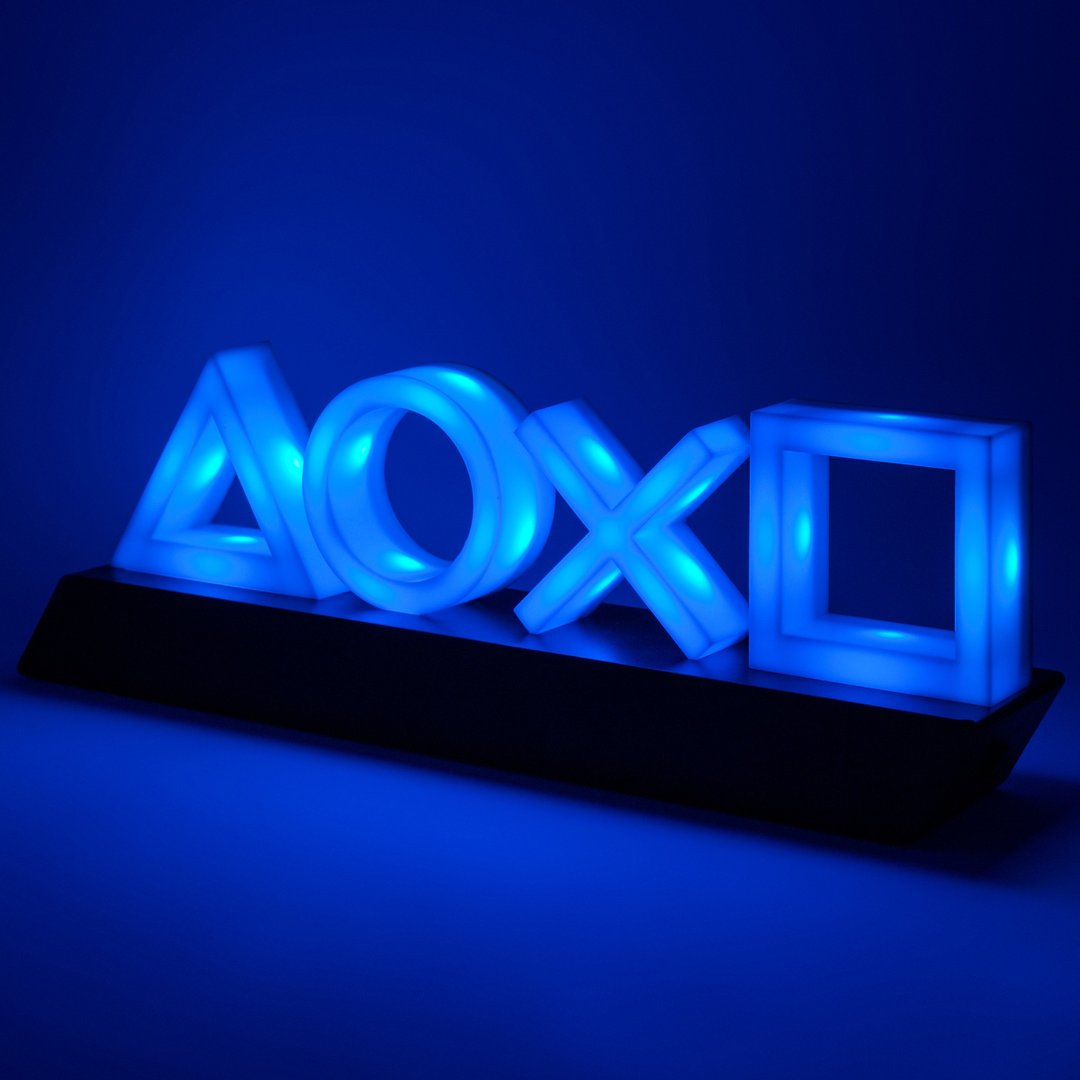 【PS5 电竞迷礼物】官方授权Playstation PS5小夜灯 - 灯具/灯饰 - 塑料 蓝色