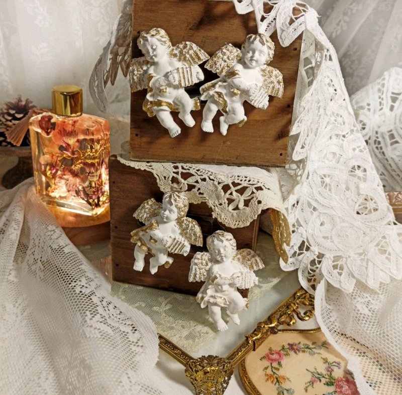 毕业礼物・小天使香氛砖/可当磁铁 - 香薰/精油/线香 - 植物．花 多色