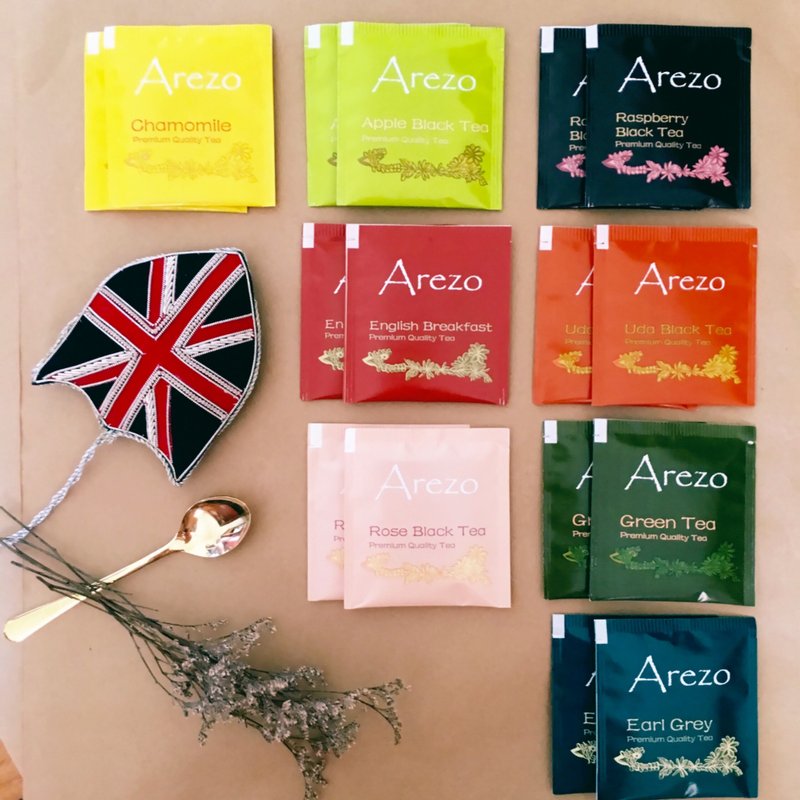 Arezo Tea Colorful Life单包装16包入(SGS欧盟标准) - 茶 - 新鲜食材 多色