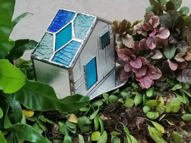 【玻璃小屋】镶嵌玻璃 DIY • 4 款可选 • 植栽容器 - 陶艺 - 其他材质 