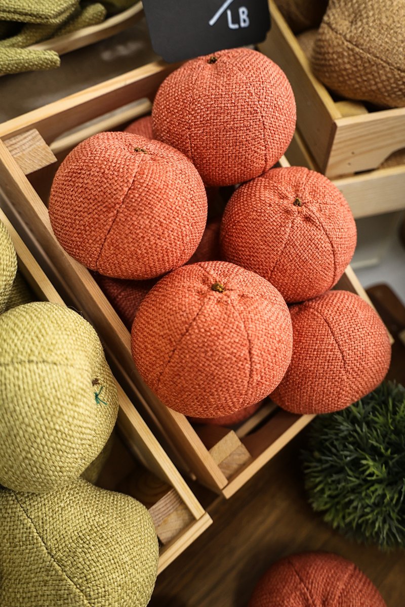 柑橘 Orange手作 猫玩具 吊饰 家饰品 儿童玩具 蔬果 - 玩具 - 其他材质 多色