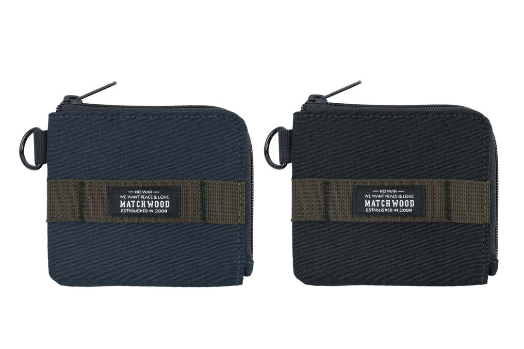 军事工装 零钱包 Matchwood Zip Wallet 口金包 皮夹 短夹 小包 - 皮夹/钱包 - 其他材质 卡其色