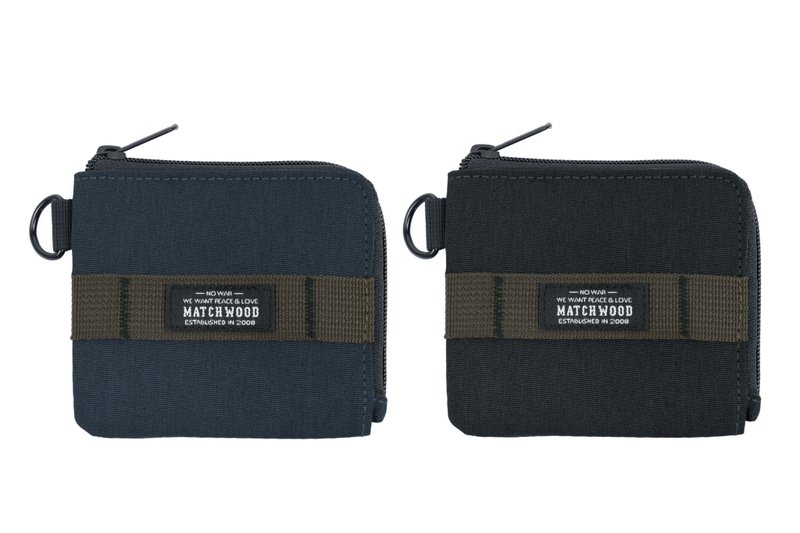 军事工装 零钱包 Matchwood Zip Wallet 口金包 皮夹 短夹 小包 - 皮夹/钱包 - 其他材质 卡其色