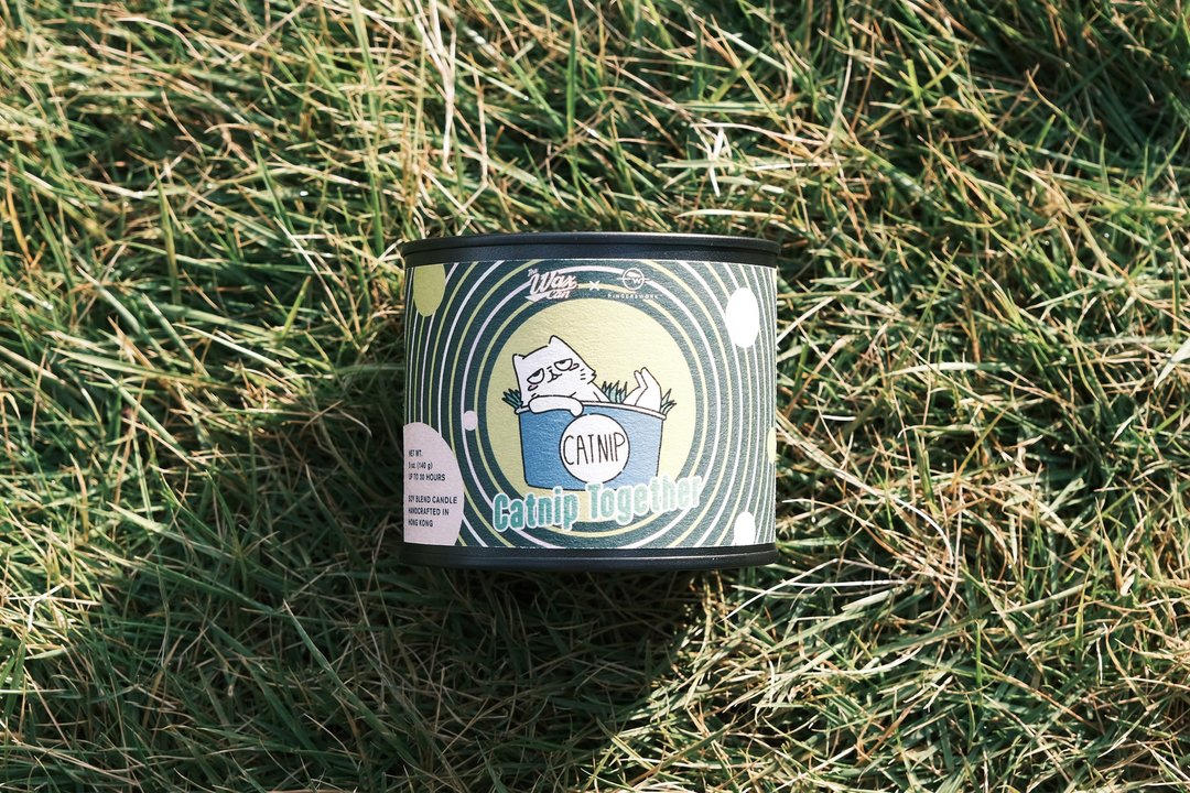 Happy猫草 Catnip Together 大豆香薰蜡烛 140g - 蜡烛/烛台 - 其他材质 