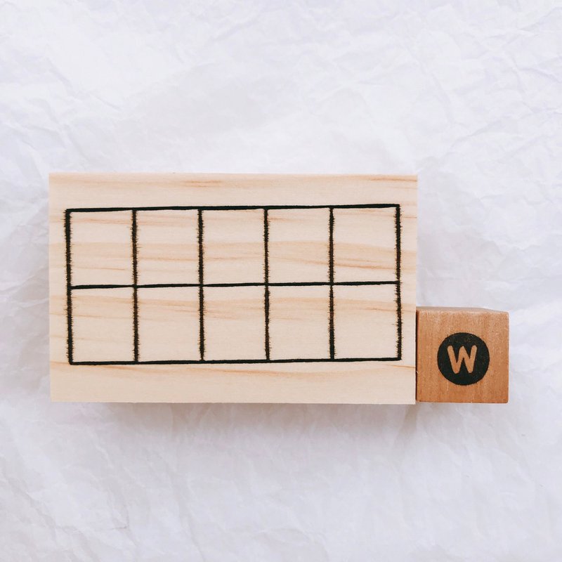 2XL号-集点卡手工印章-赠一颗小印章 - 印章/印台 - 其他材质 