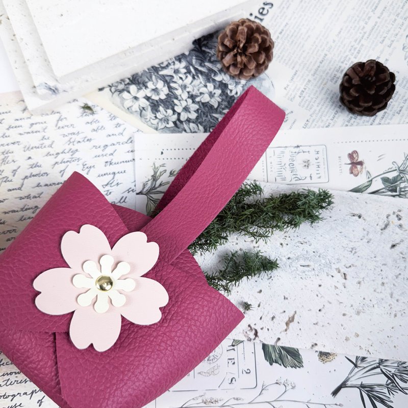 真皮春日款手提迷泥包 - 手提包/手提袋 - 真皮 