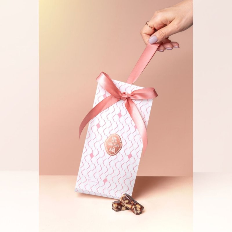 南枣核桃牛轧糖 - 蛋糕/甜点 - 其他材质 粉红色