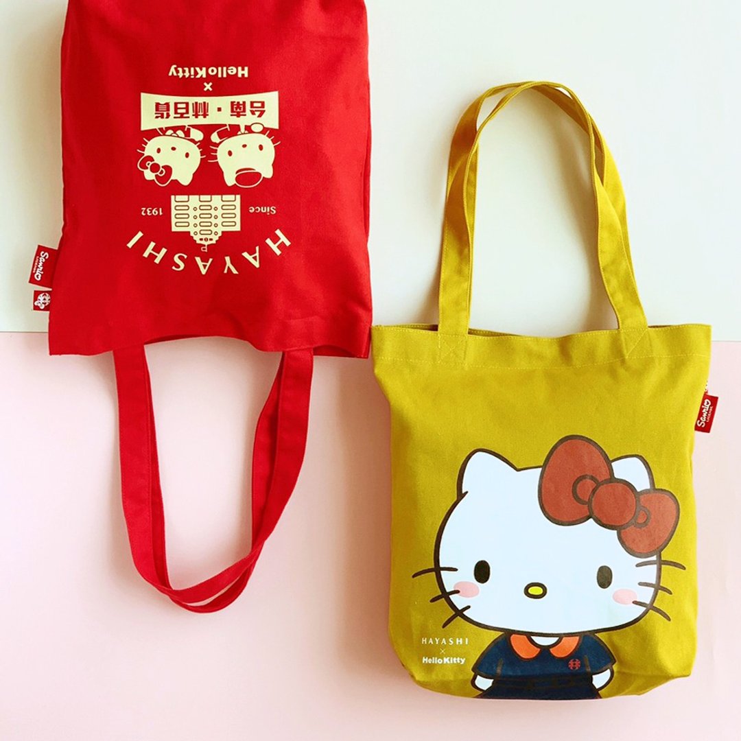 林百货 HAYASHI x Hello Kitty 托特包 (两款) - 侧背包/斜挎包 - 棉 多色