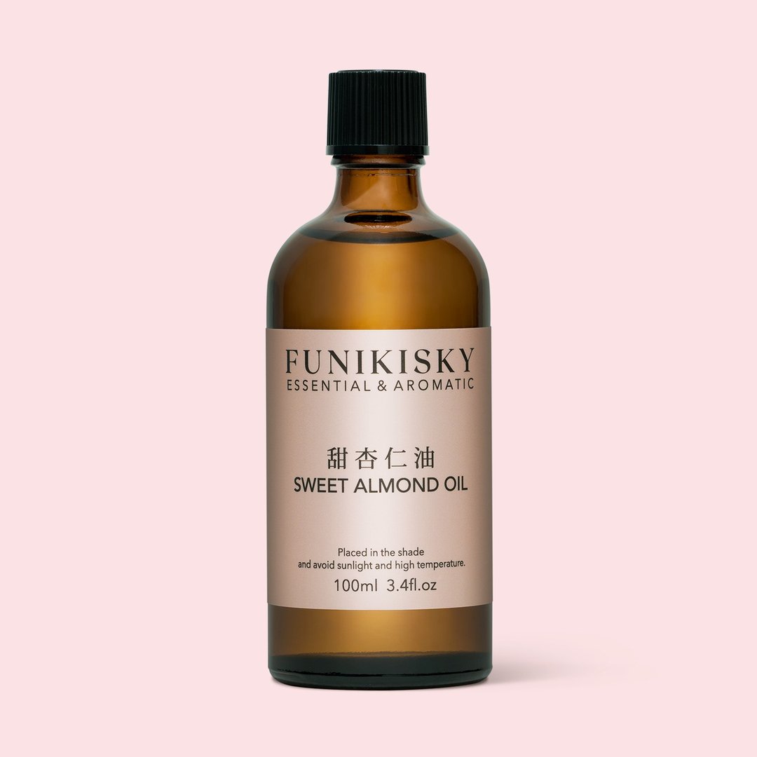 经典护肤【FUNIKISKY 甜杏仁油】 - 身体护肤/按摩油 - 精油 白色