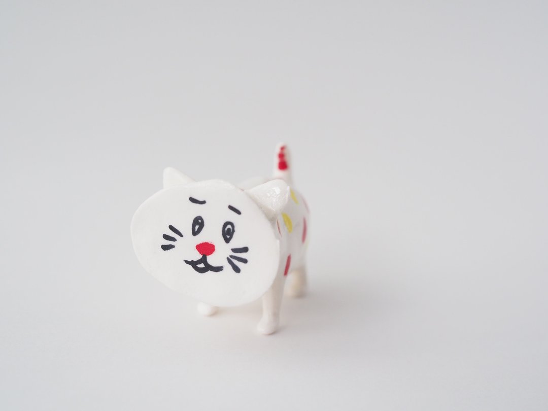 FlatCat(kiiroaka) - 摆饰 - 纸 白色