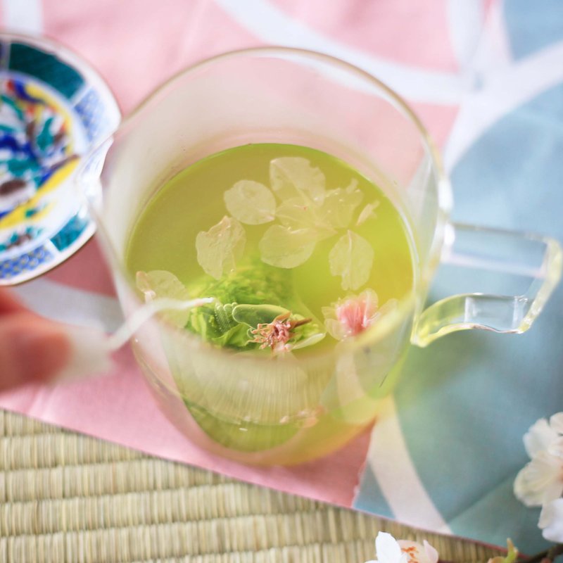 樱花糙米日本茶 - 茶 - 新鲜食材 粉红色