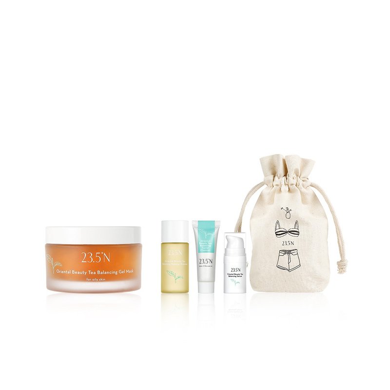 东方美人茶超值福袋组(冻膜100mL+随身4件组) - 手足保养 - 其他材质 咖啡色