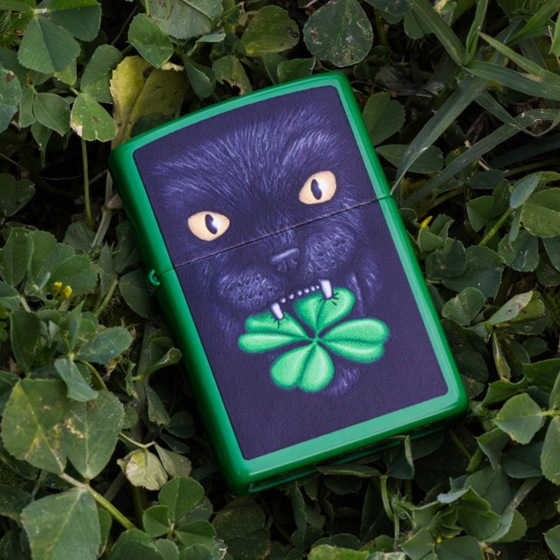 【ZIPPO官方旗舰店】幸运猫设计防风打火机 46721 - 其他 - 铜/黄铜 多色