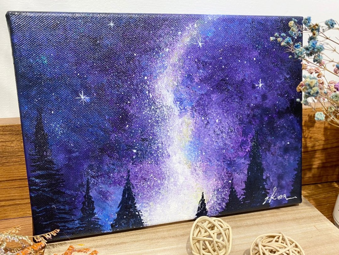 绘画课程-仲夏夜空 / 课程采预约制.请私讯预约开设上课时段。 - 插画/绘画/写字 - 棉 