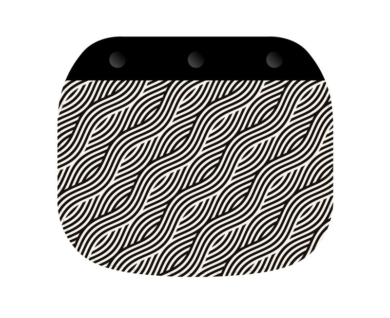 Omni Pouch 随行袋 可拆换式掀盖 - Wave Lines - 手提包/手提袋 - 其他材质 