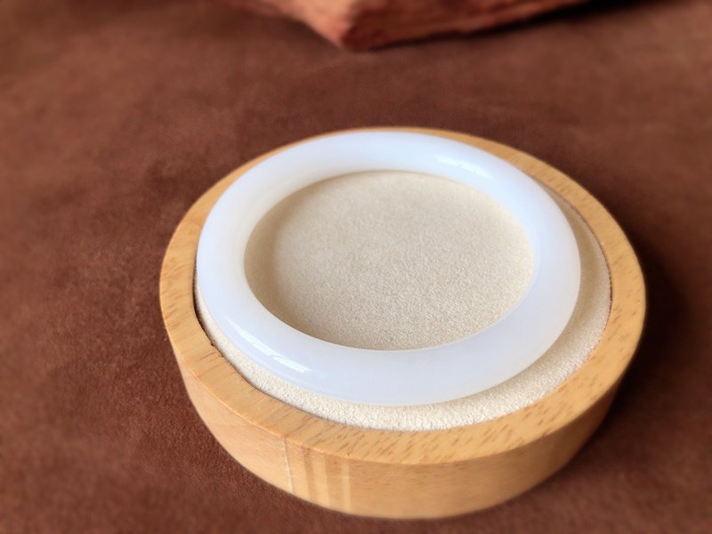 收藏级 天然羊脂白玉和田玉老坑一级白 油润 柔和 - 手链/手环 - 玉石 